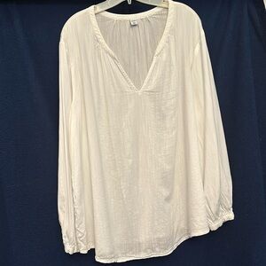 Old Navy Tunic - Sheer White